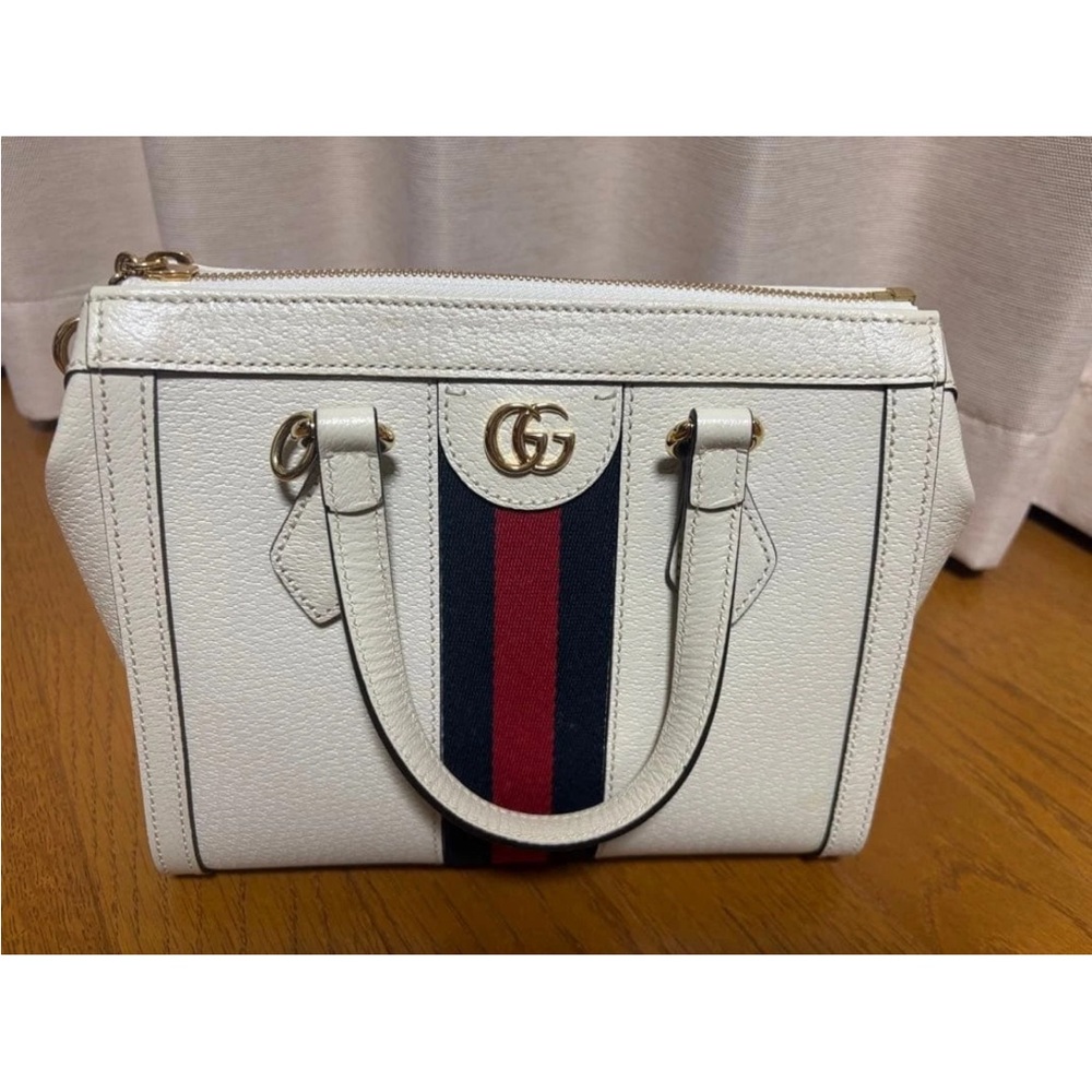 Gucci White Leather Women's Bag - Picture 2 of 12
